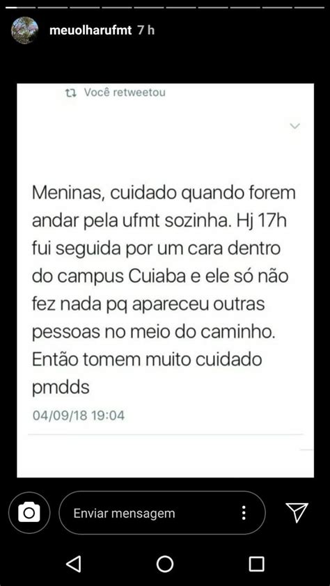 Alunas Da Ufmt Relatam Ass Dio Sexual Dentro Da Universidade E Reclamam Da Falta De Seguran A