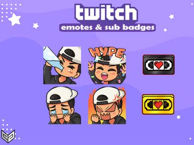 Twitch Emotes By Hmh Production On Dribbble