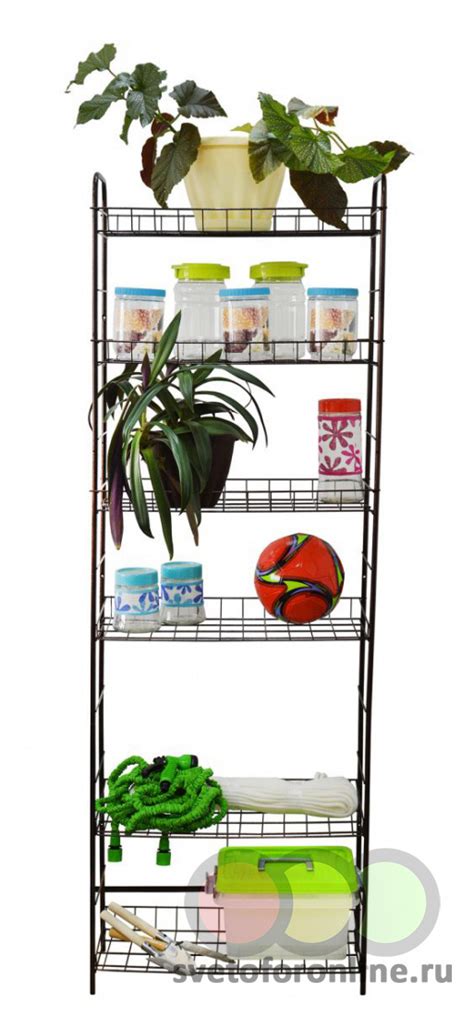 Стеллаж металлический , 6 полок (189см*64,5см*29см) Купить в магазине ...