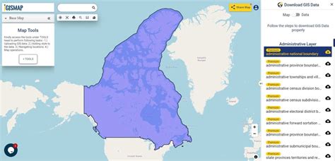 Download Canada Administrative Boundary Shapefiles - Provinces, Census ...