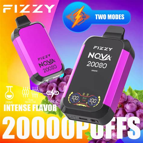 Por qué Fizzy Nova 20000 Puffs es la opción ideal para compradores a