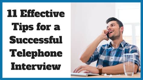 11 Effective Tips For A Successful Telephone Interview Noomii Career Blog