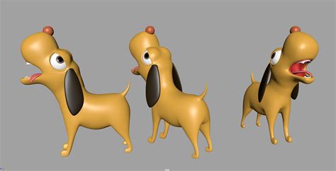 ArtStation - disney style cartoon Dog | Resources