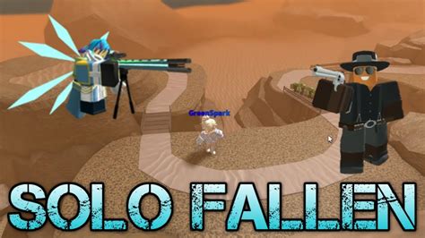 Solo Fallen Dusty Bridges Tower Defense Simulator YouTube