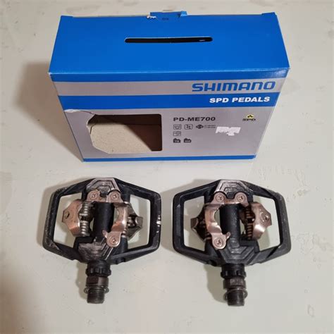 Shimano Pd Me700 Mtb Pedals Sports Equipment Bicycles And Parts Parts