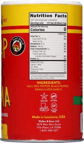 Slap Ya Mama Hot Blend Cajun Seasonimg 8 Oz Ralphs