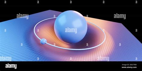 3d Visualization Of Gravity Distorsion Physical Objects In Orbit Space General Theory Of