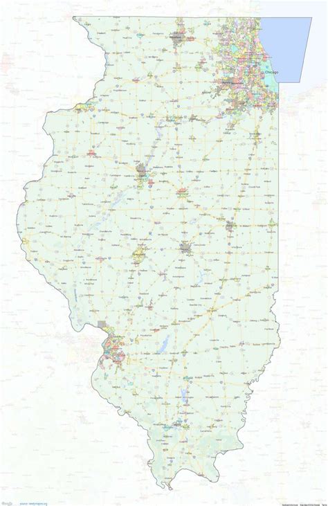 illinois city limits map medium image shown  google maps