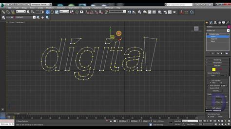 Ds Max Tutorial Shapes And Spline In Ds Max How To Use Line Tool