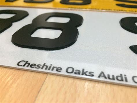 Audi Number Plate Surrounds Audi