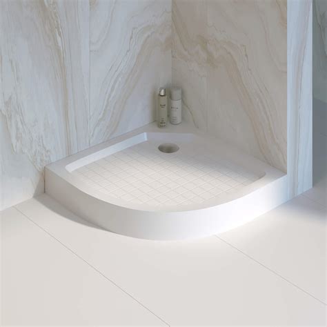 ᐉ Купить Душевой поддон полукруглый RGW SMC/R W Белый по выгодной цене ...