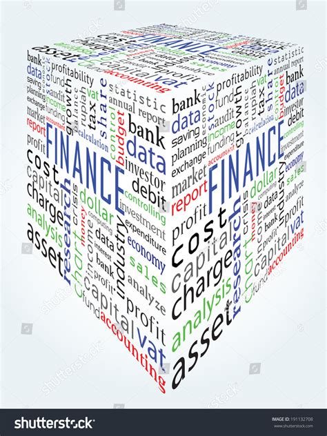Finance Accounting Words Stock Vector (Royalty Free) 191132708