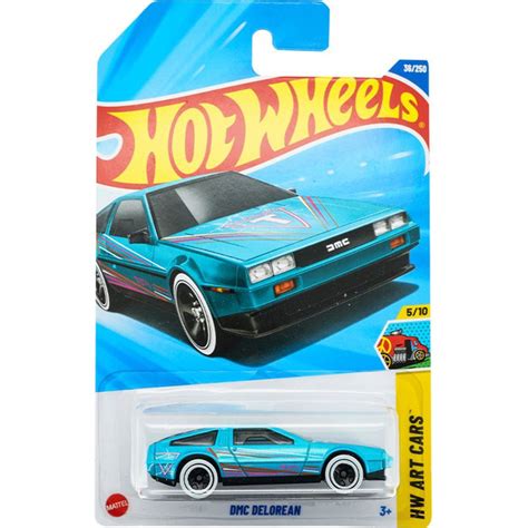 Машинка Hot Wheels Car model toys DMC Delorean купить на OZON по низкой цене