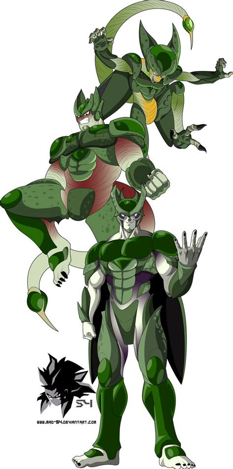 Cell Mll Redesign Cell Saga By Mad Dragon Ball Art Anime Dragon