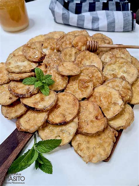 Berenjenas Fritas Con Miel Crujientes La Cocina De Masito