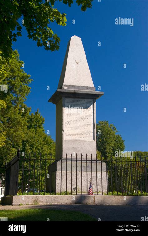 Lexington Battle Green Monument Lexington Green Lexington