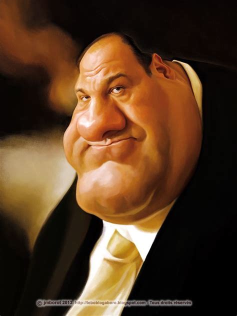 The Sopranos Caricatures Tony Soprano Funny Caricatures Caricature