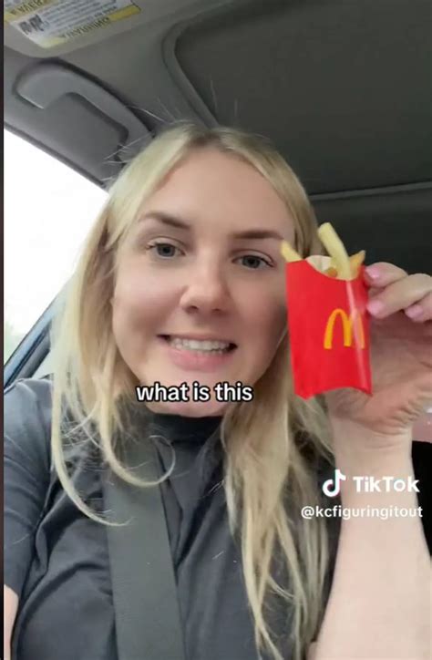 Woman sparks fury for criticising McDonald's fries – but people point