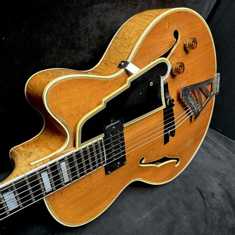 John DAngelico RARE All Original EXCEL Cutaway Blonde Carved Archtop Guitar Chuck Wayne