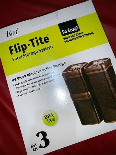 Felli Flip Tite Food Storage Furniture Home Living Kitchenware