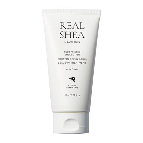 Термозащитный крем для волос Rated Green Real Shea Cold Pressed Shea ...