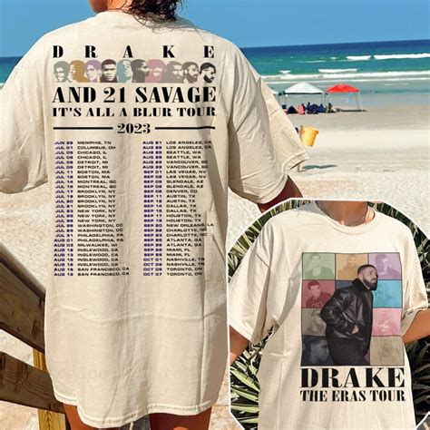 Drake It’s All A Blur Tour Eras 2023 Shirt – wendyteesus