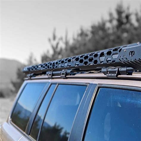nissan patrol gu  roof rack tough reliable gear