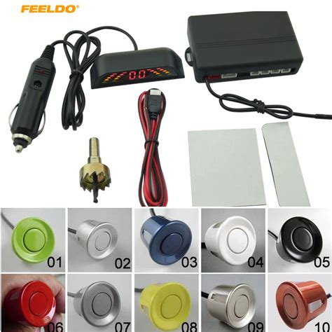 Feeldo Set Auto Sensor Wireless Parking Sensor Reversing Backup