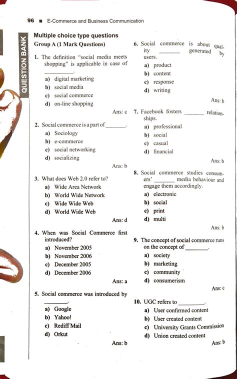 New trend in E-commerce MCQs - E-commerce & Business Communication