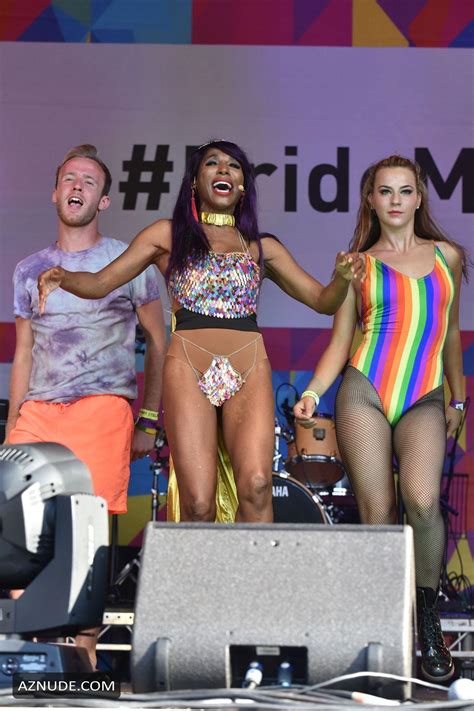 Sinitta Hot Performing On The Main Stage At Pride In London In Trafalgar Square Aznude