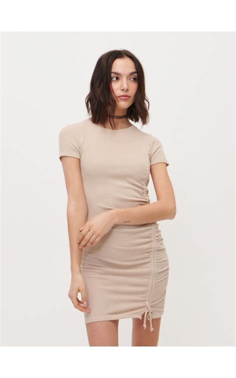 Mini Haljina Boja Nude HOUSE 0502U 02X