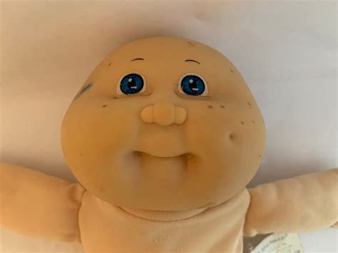 Vintage Baby Cabbage Patch Doll 1985 12 Inches Tall Bald Etsy