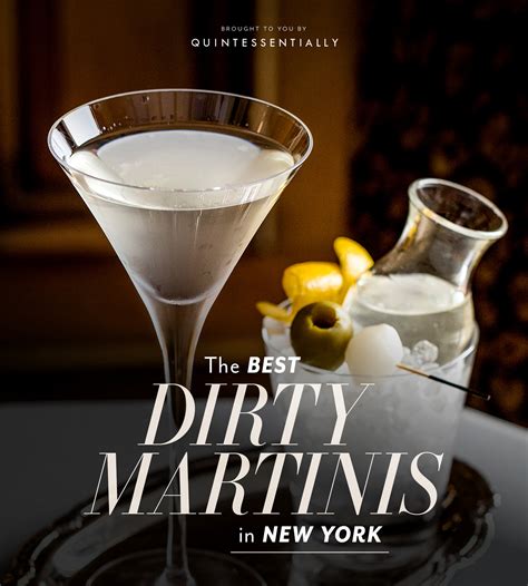 The Best Dirty Martinis in New York – Global