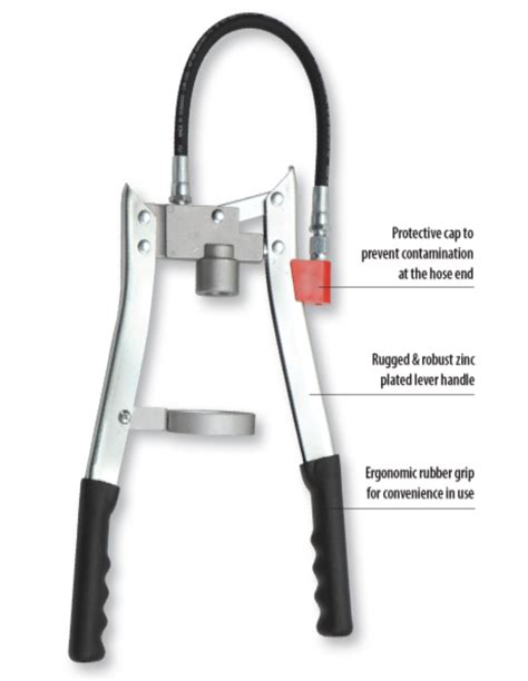 Double Handle Grease Gun Chetak Tools India