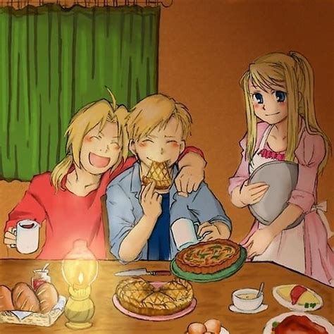 Ed, Al, and Winry - Ed Al and Winry Fan Art (42944361) - Fanpop