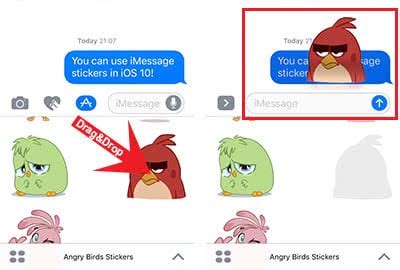how to delete message stickers