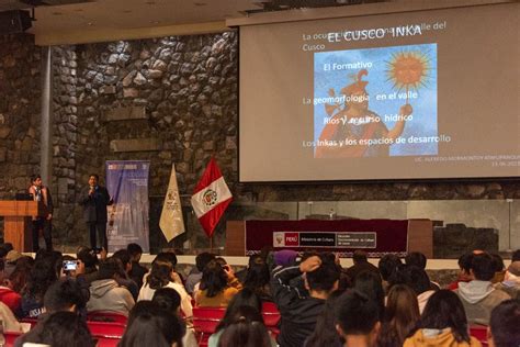 DIRECCIÓN DE CULTURA CUSCO INAUGURÓ LA XIII EDICIÓN DE LAS CONFERENCIAS