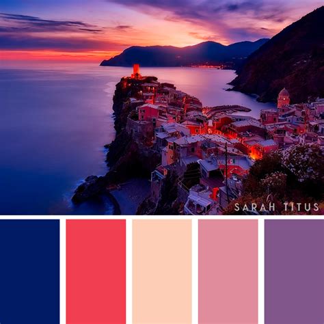 25 Best Travel Destinations Color Palettes Sarah Titus