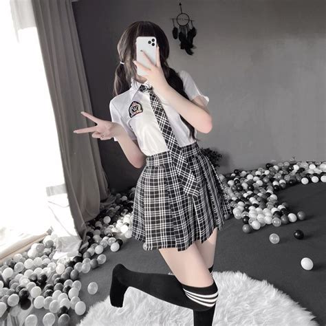 Gesh Department Store Free Shipping Womens Kawaii JK Student Uniform Sexy Lingerie Clothing