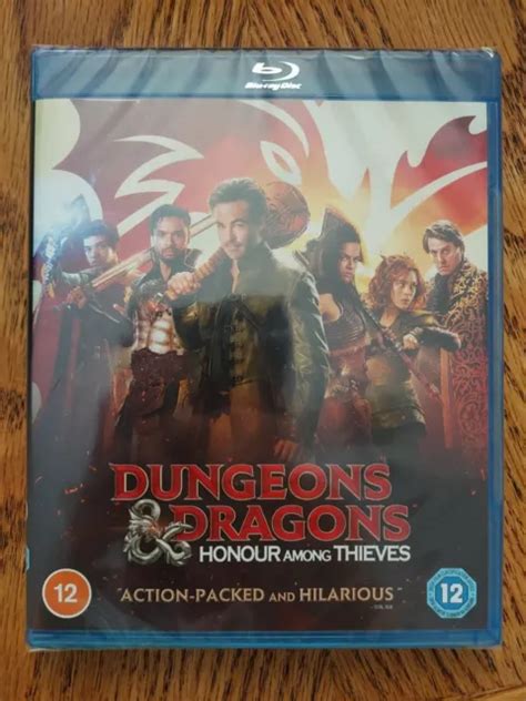 DUNGEONS DRAGONS Honour Among Thieves 12 Blu Ray EUR 2 34