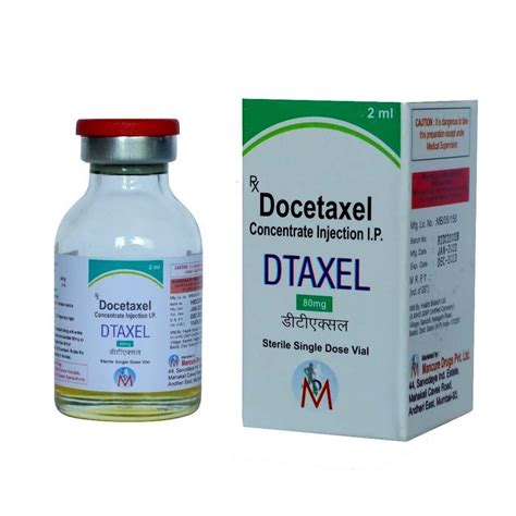 Dtaxel 80 MG Docetaxel Injection Concentrate IP Health Biotech Ltd 2