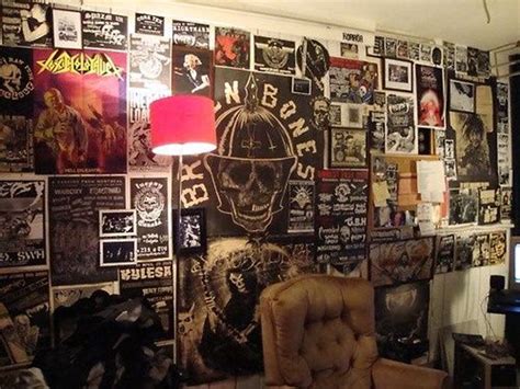 20 Punk Rock Bedroom Ideas Vivienda Y Decoracion Decoracion