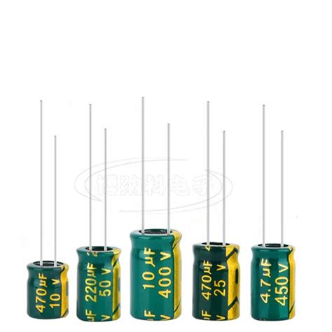 2 100pcs 10V 16V 25V 35V 50V 100V 400V 20 High Frequency Capacitor