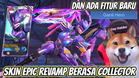 SKIN EPIC LIMITED JADUL DI REVAMP FITUR GANTI HERO DAN SKIN LEGEND