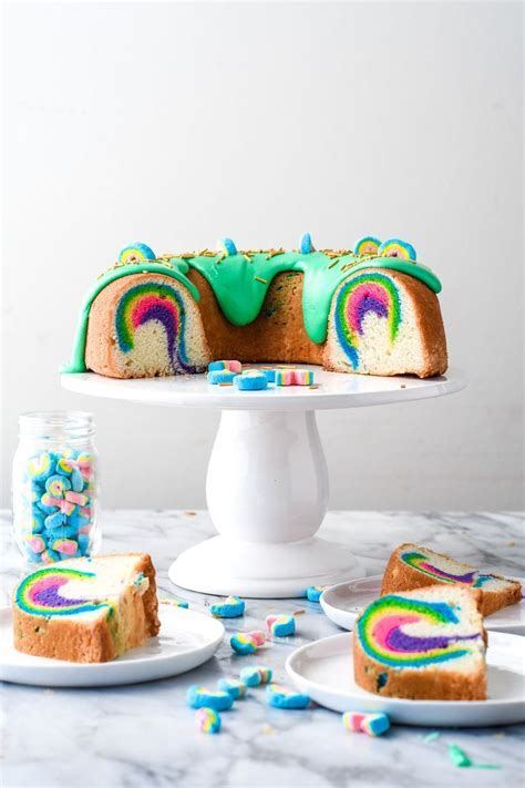 Hidden Rainbow Cake — Buttermilk In 2020 Lucky Charms Cake Rainbow Cake Cake