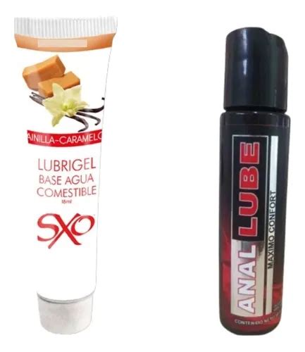 Lubricante Comestible Vainilla Caramelo Anal Lube Confot Meses Sin Inter S