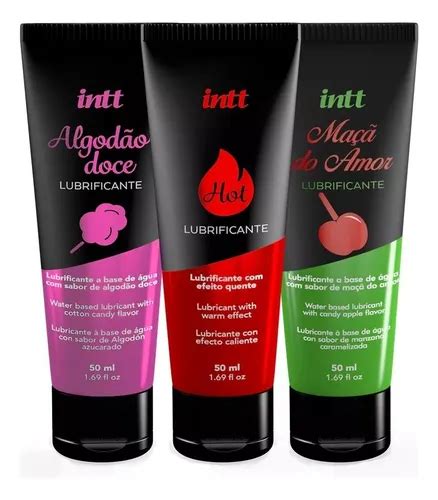 Lubrificante Algod O Doce Hot Morango E Ma A Do Amor Intt Mercadolivre