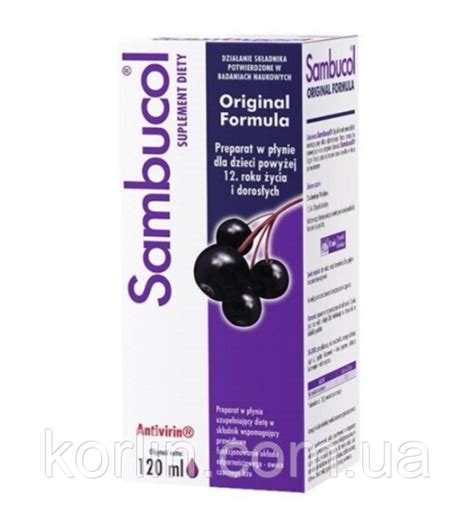 Sambucol Original Formula Сироп Для Иммунной Системы для Детей от 12 ...