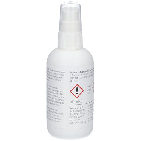 Care Plus Spray Anti Insectes Deet Ml Redcare Pharmacie