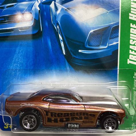 未使用に近いTREASURE HUNT トレジャーハントホットウィール ダッジ チャレンジャー ファニーカー Hot Wheelsの落札情報詳細 ヤフオク落札価格検索 オークフリー